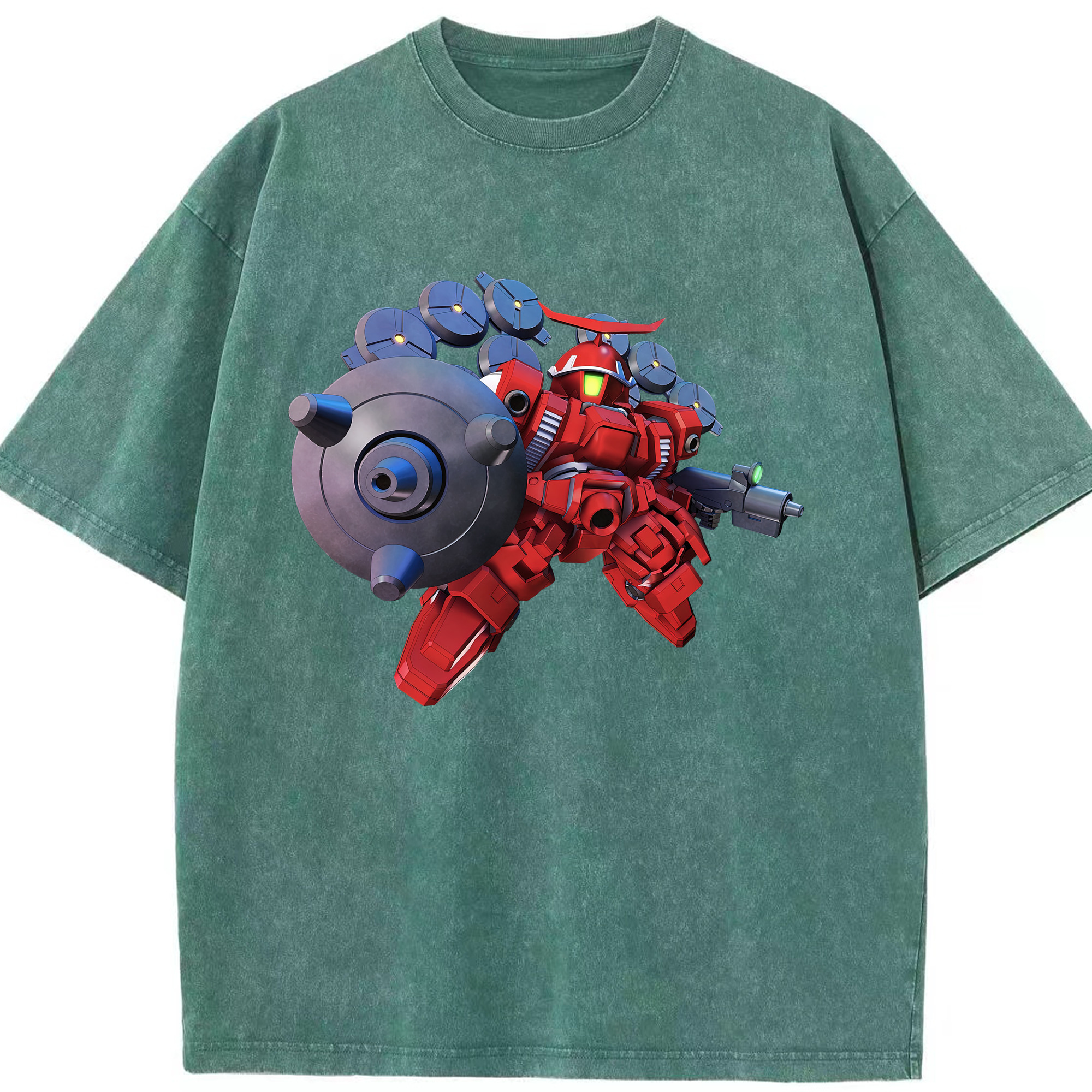 （画像用） 機動戦士ガンダム Mobile Suit Gundam 綿100% ヴィンテージ風 半袖Tシャツ（フロントプリント）